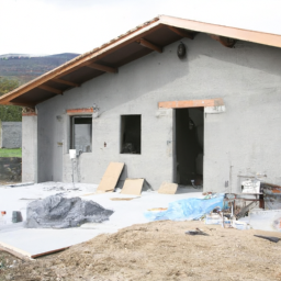 Surélévation de maison pour création d'un espace de lecture Pamandzi